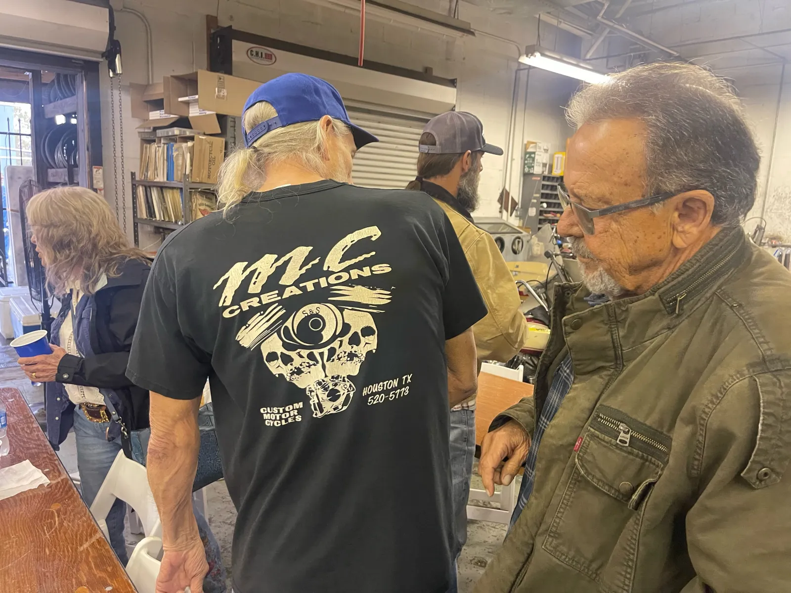 The McCreations shirt — Custom Bikes Built, Houston TX 620-5119